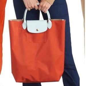 Longchamp Le Pliage Replay North/South Top Handle Tote
